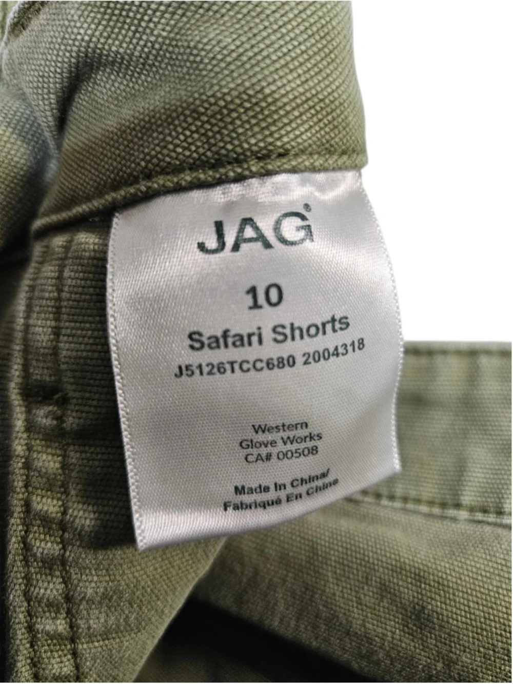 JAG Green Cargo Safari Shorts Womens Utility Hiking Casual Summer Shorts - Picture 7 of 8